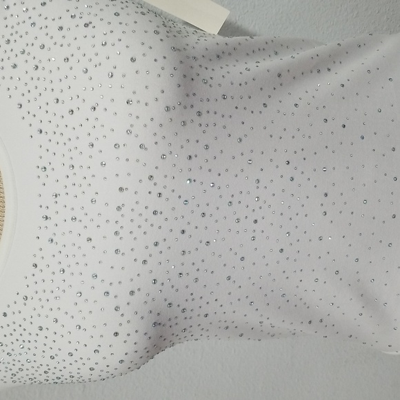 LC Couture Women Bodysuit Soft and Seamless Size L In White - Picture 2 of 7